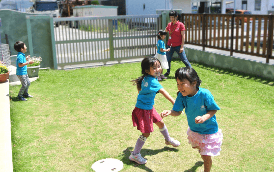 Playing Outside or Circle Time