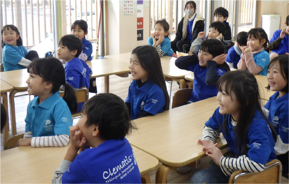 冬期英語漬けプログラムの様子