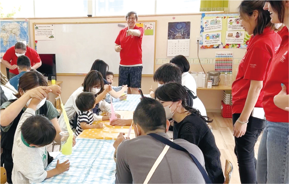 見学説明会/親子体験会の様子