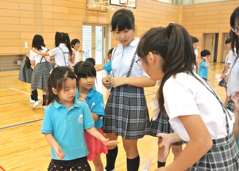 岐阜聖徳学園大学付属小学校　交流会